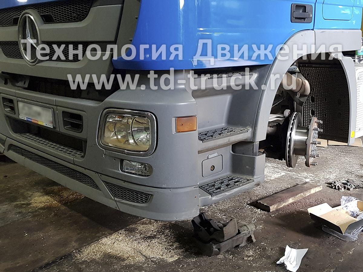 Замена тормозных дисков Mercedes Actros